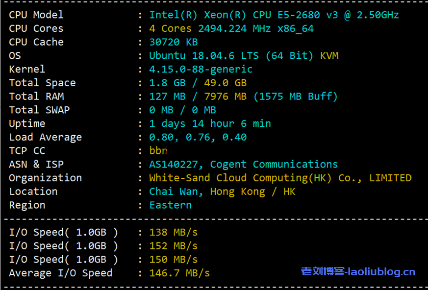 华纳云：美国/香港云服务器，低至2.8折，368元/年，OpenStack+CN2网络，独立服务器永久价688元，不限流，文内有测评信息