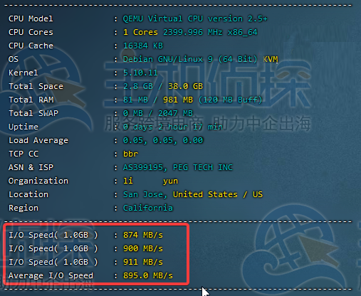 RAKsmart韩国VPS性能和速度测评